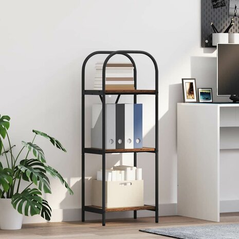 Boekenkast Oud hout 40 x 30 x 109 cm Bewerkt hout 1