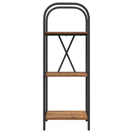 Boekenkast Oud hout 40 x 30 x 109 cm Bewerkt hout 5