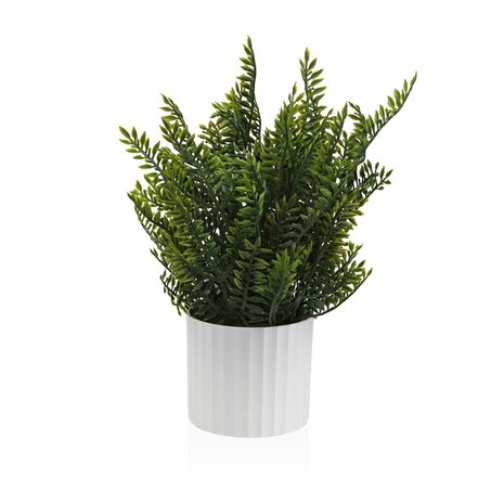 Decoratieve plant Versa Ijzer Textiel Plastic 8,5 X 26 CM 1