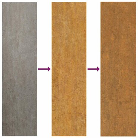 Gazonranden 10 pcs Bruin 100 x 0.5 x 20 cm Cortenstaal 5