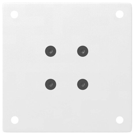 Salontafelpoten 4 st 30-32 cm staal wit 7