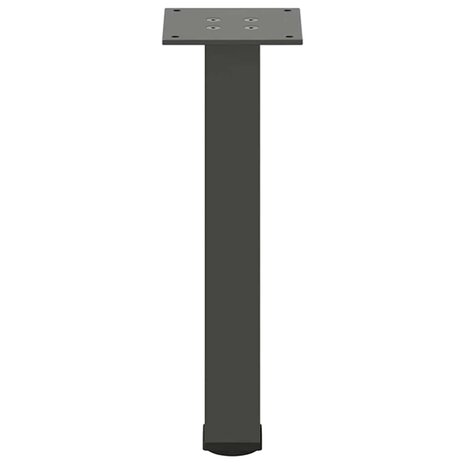 Salontafelpoten 4 st 30-32 cm staal antraciet 6