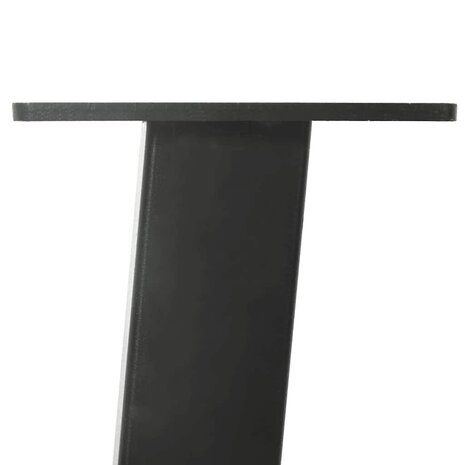 Salontafelpoten 4 st 42 cm staal antraciet 9