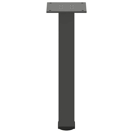 Salontafelpoten 4 st 42-44 cm staal antraciet 5