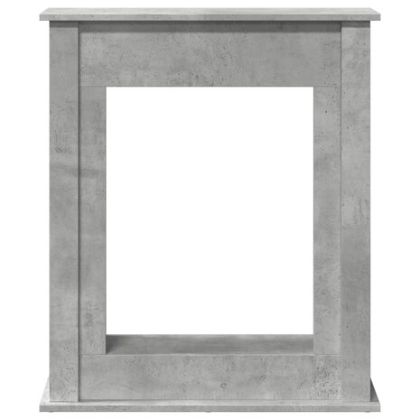 Haardombouw 75x20x87,5 cm bewerkt hout betongrijs 4
