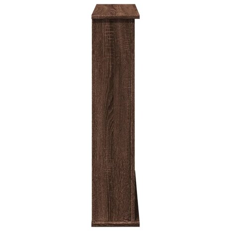Haardombouw 75x20x87,5 cm bewerkt hout bruin eikenkleurig 5