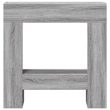 Haardombouw 81x18x82 cm bewerkt hout grijs sonoma eikenkleur 4