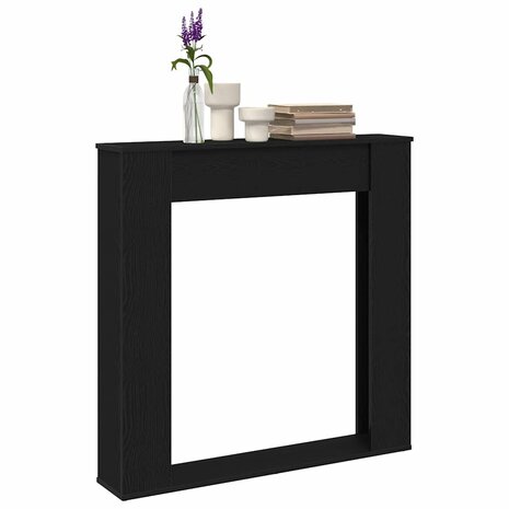 Haardombouw Zwarte Eiken 100x20x100 cm Technisch Hout 4