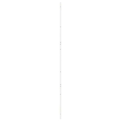 Schuifdeur Wit 100 x 210 cm Massief grenenhout 5