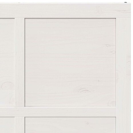 Schuifdeur Wit 100 x 210 cm Massief grenenhout 7