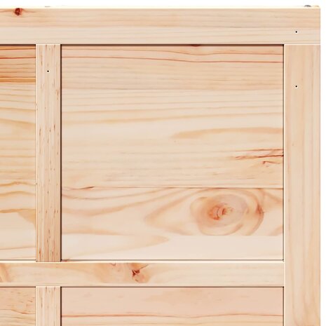 Schuifdeur Bruin 90 x 210 cm Massief grenenhout 7