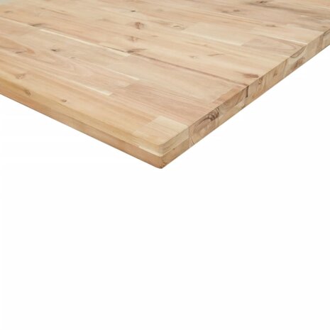 Tafelblad rechthoekig 40x20x4 cm massief acaciahout 8