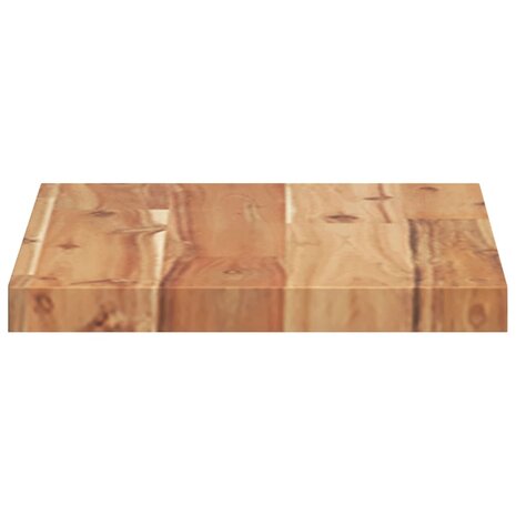 Tafelblad rechthoekig 40x20x2 cm massief acaciahout 6