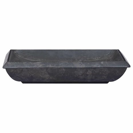 Gootsteen 50x35x10 cm marmer zwart 3