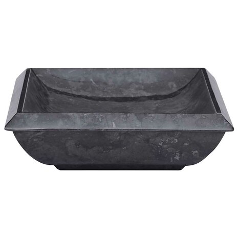 Gootsteen 50x35x10 cm marmer zwart 4