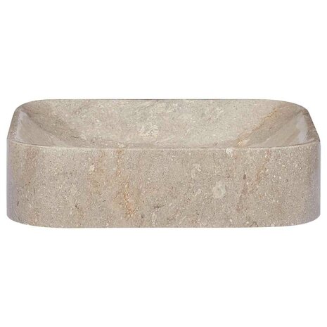 Gootsteen 40x40x10 cm marmer grijs 3