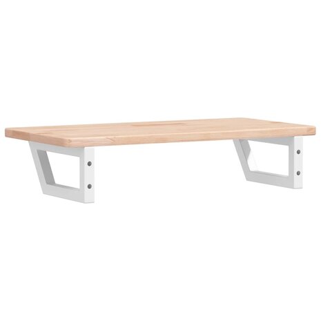 Badkamer wandschap staal en massief eikenhout 6