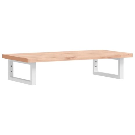 Badkamer wandschap staal en massief beukenhout 2