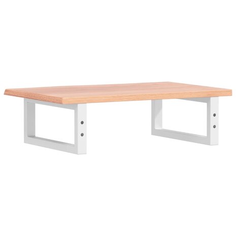 Badkamer wandschap staal en massief eikenhout 6