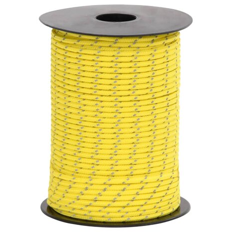 Tentscheerlijn met reflecterende strips en spanners 50 m 3 mm 4