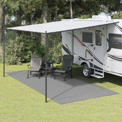 Tenttapijt 5,5x2,5 m antracietkleurig 1