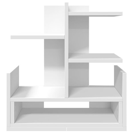 Bureau organiser 49x20x52,5 cm bewerkt hout wit 4