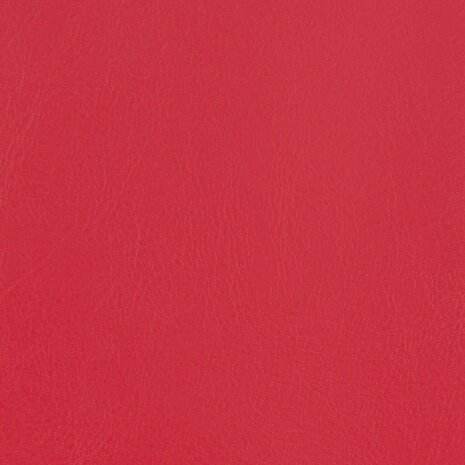 Kuipstoel met voetenbankje kunstleer rood 7