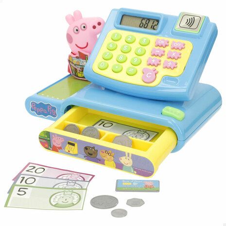 Speelgoedkassa Peppa Pig 19 x 15 x 13 cm (4 Stuks) 2