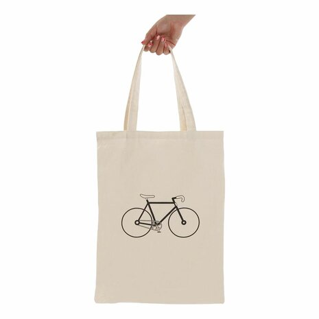 Dames handtas Versa 36 x 48 x 36 cm Fiets 2