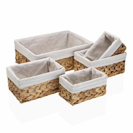 Mandenset Versa Braids Waterhyacint 30 x 15 x 40 cm 1