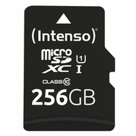 Micro SD kaart met adapter INTENSO 3423492 256 GB 5