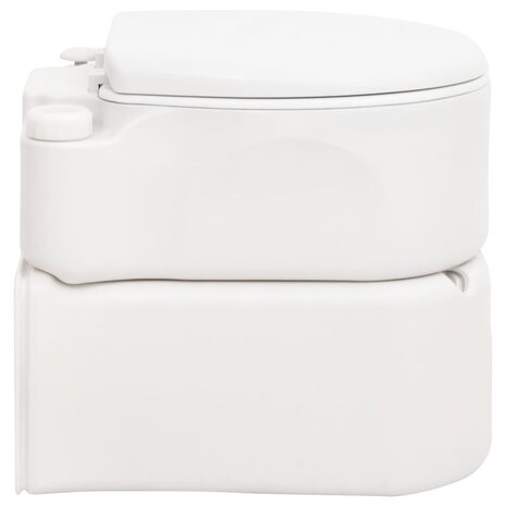 Campingtoilet geïntegreerd 24+17 L HDPE email  4