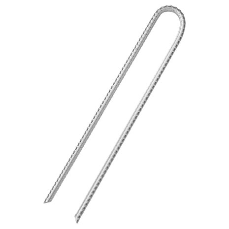 Tentharingen 6 st U-vormig Ø10 mm 37 cm gegalvaniseerd staal 3