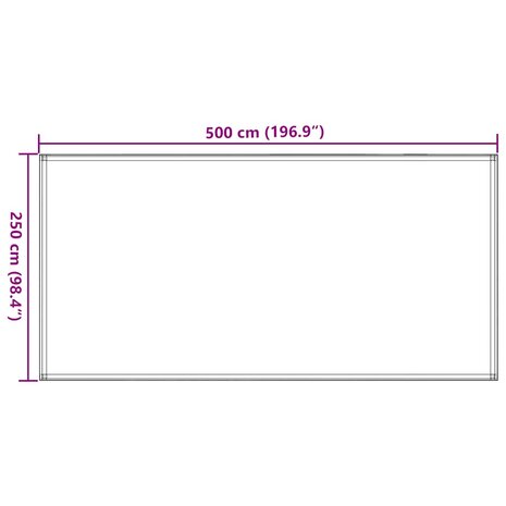 Tenttapijt 250x500 cm HDPE lichtgroen 7