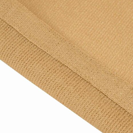 Tenttapijt 250x400 cm HDPE zandkleurig 5