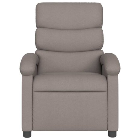 Massagestoel verstelbaar stof taupe 4