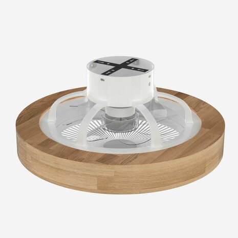 Plafondventilator Universal Blue 2001-UVT1343 Wit Hout 70 W 8