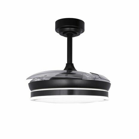 Plafondventilator CristalRecord 85-065-46-180 Zwart 45 W Ø 92 cm 8