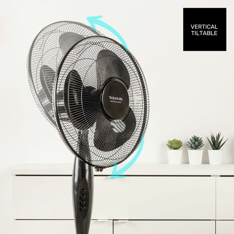 Staande ventilator Taurus GRECO 16CR ELEG Zwart 50 W 2