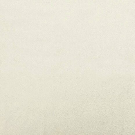 Relaxstoel fluweel crèmewit 8