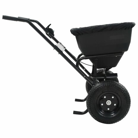 Strooiwagen duwmodel 45 L 106x73x76 cm PVC en staal 4