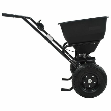 Strooiwagen duwmodel 45 L 106x73x76 cm PVC en staal 7