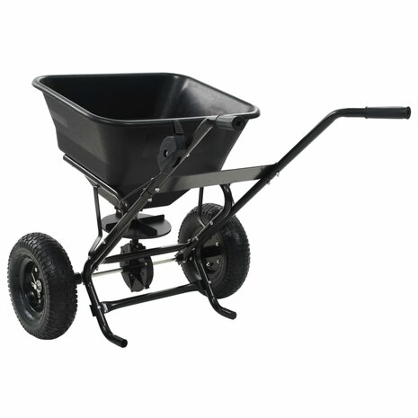 Strooiwagen duwmodel 45 L 106x73x76 cm PVC en staal 8