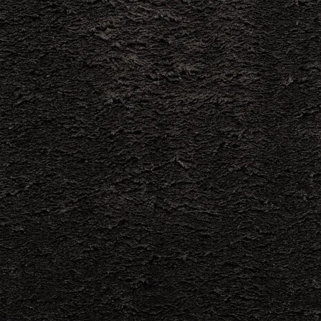 Vloerkleed HUARTE laagpolig zacht wasbaar 80x200 cm zwart 9
