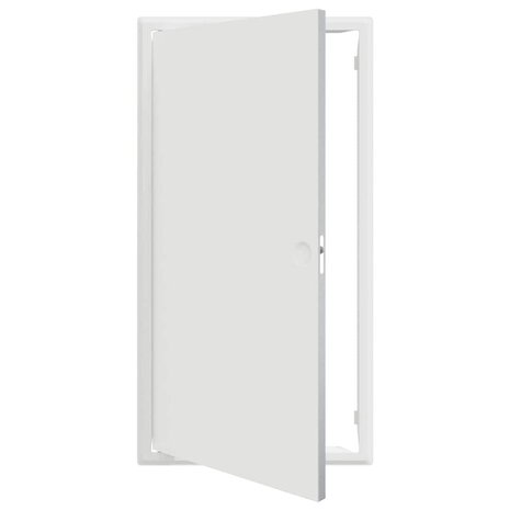 Toegangs paneel Wit 30 x 60 cm Staal 2