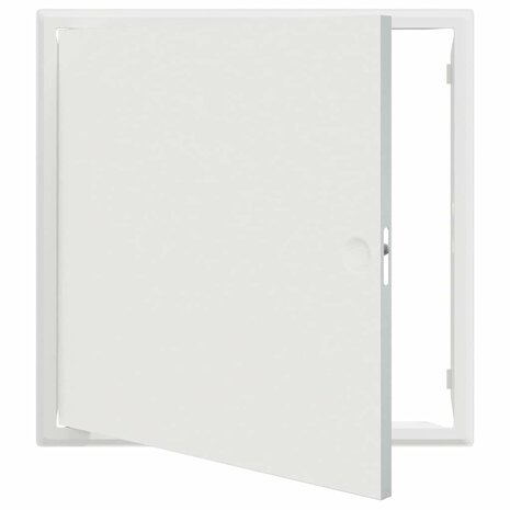 Toegangs paneel Wit 40 x 40 cm Staal 2
