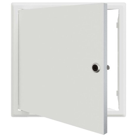 Toegangs paneel Wit 30 x 30 cm Staal 2