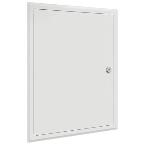 Toegangs paneel Wit 30 x 40 cm Staal 4
