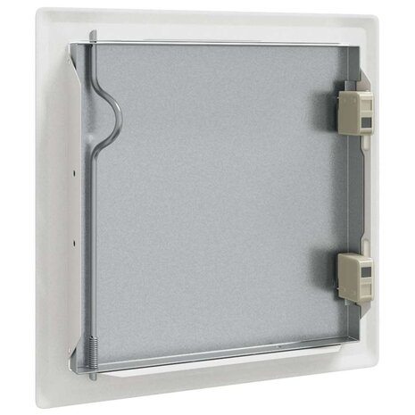 Toegangs paneel 2 pcs Wit 20 x 20 cm Staal 7