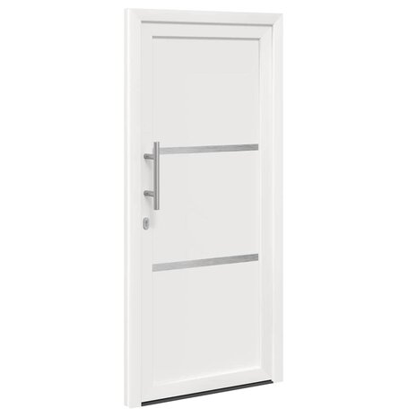 Voordeur Wit PVC 5